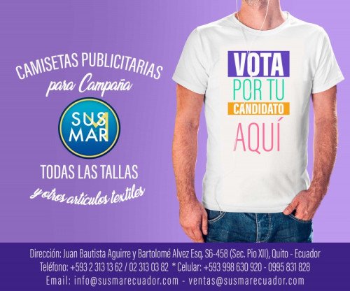 Camisetas para Campaña